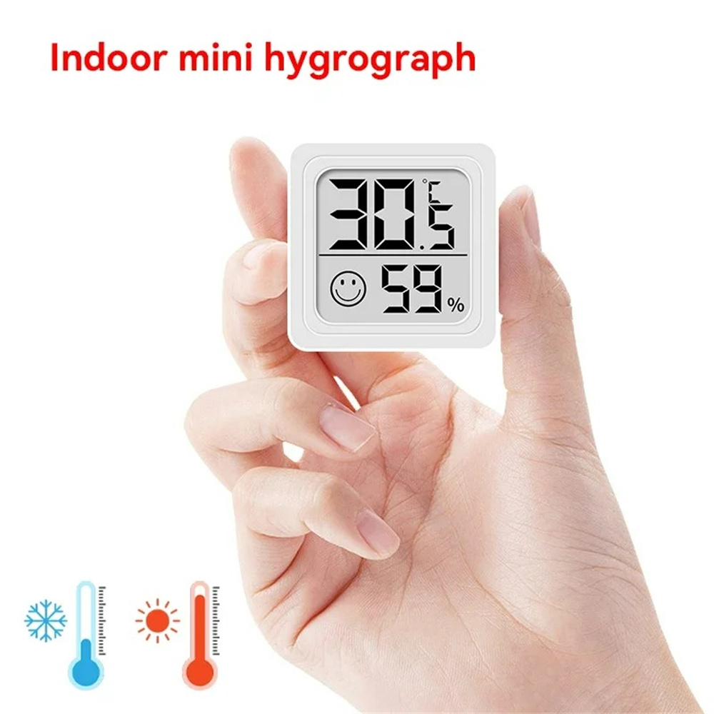 Weather Station Indoor - Tragbare LCD Digital Thermometer Hygrometer Schreibtisch