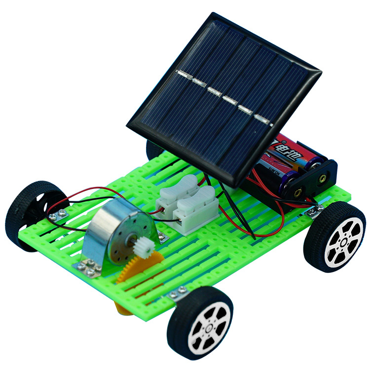 Science And Invention - Kreative Solarauto-Technologie kleine Produktion Kinder Wissenschaft