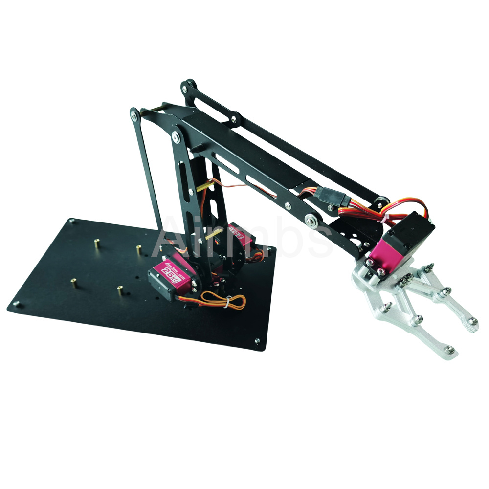 Robot Arm Motor - Große Last, 4 DOF Palettenroboterarm-Manipulator, mechanische