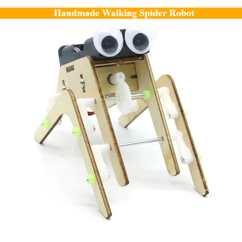 Science Robot - Fantasie DIY handgemachte Walking Spider Roboter