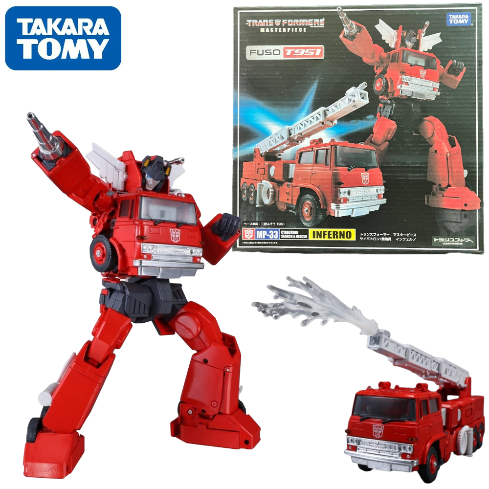 Science Robot - Transformation Meisterwerk KO MP-33 MP33 Inferno
