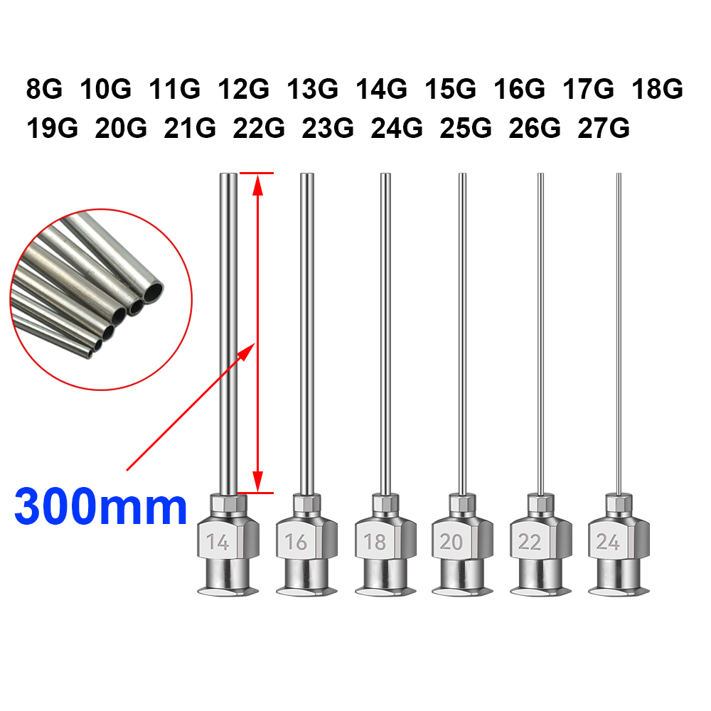 Hobby Science Lab - 12 Stück SUS304 300 mm lange,
