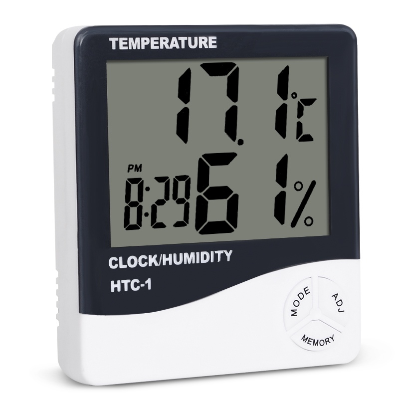 Weather Station Indoor - HTC-1 Innenraum LCD Digitale Elektronische Thermometer