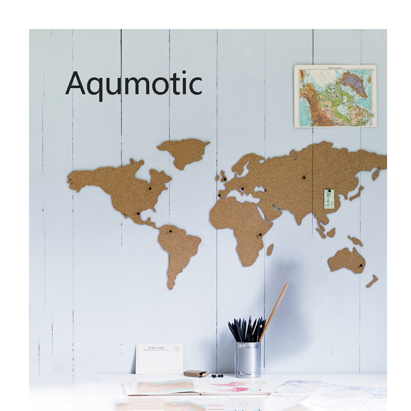 Aqumotic Kork-Weltkarte, Reise – Star Map Poster Bewertung und Preis