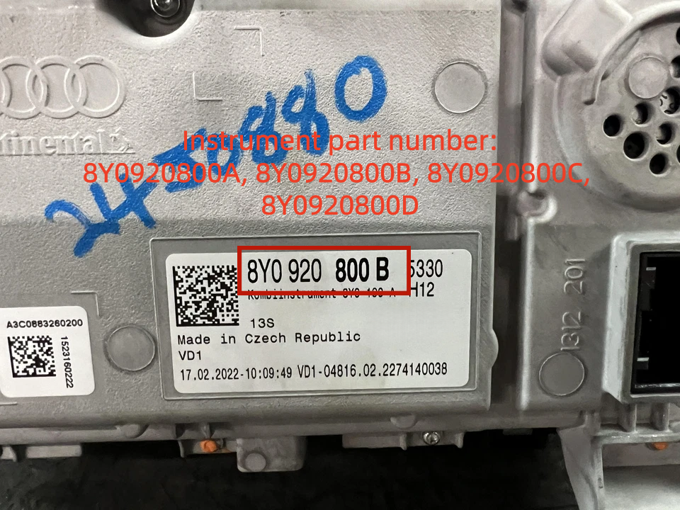 Display für 2020-2025 Audi A3  – Anemometer Wind Speed Bewertung und Preis