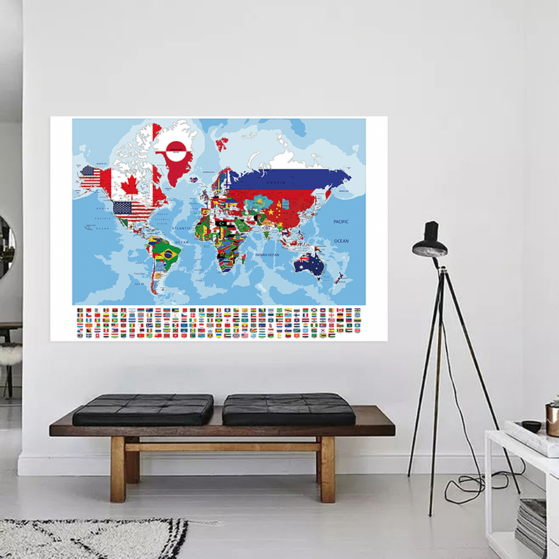 Wandkunstdrucke, die Weltkarte – Star Map Poster Bewertung und Preis