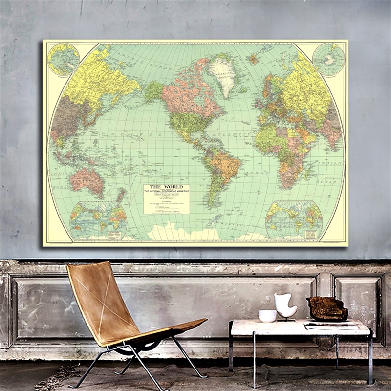 National Geographic - Weltkart – Star Map Poster Bewertung und Preis