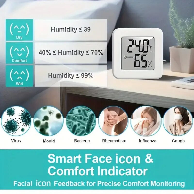 Digitales Hygrometer-Thermomet – Weather Station Indoor Bewertung und Preis