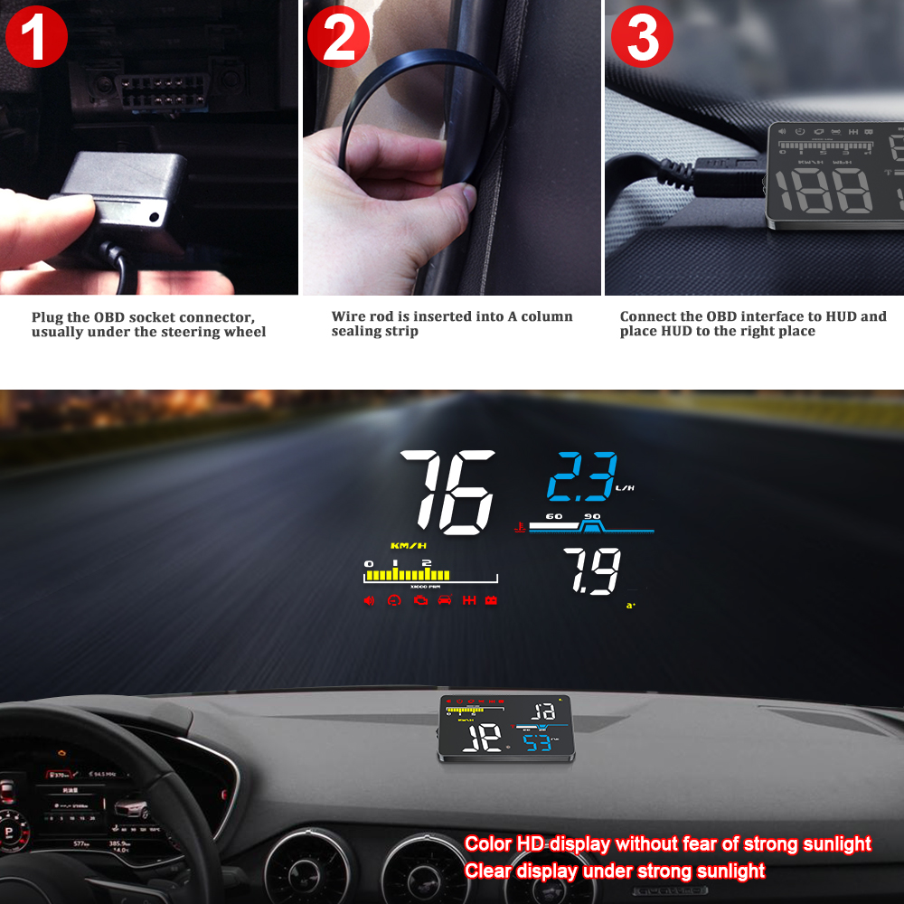 D5000 Digitaler OBD2 Auto-Wind – Anemometer Wind Speed Bewertung und Preis