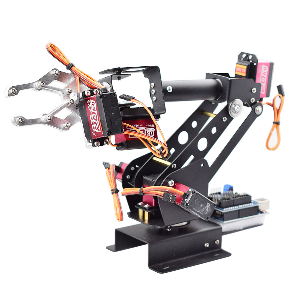 PS2-Steuerung 6 DOF Roboterarm – Robot Arm Motor Bewertung und Preis