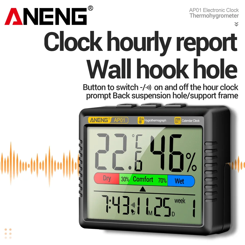 ANENG AP01 LCD Digital-Thermom – Weather Station Indoor Bewertung und Preis