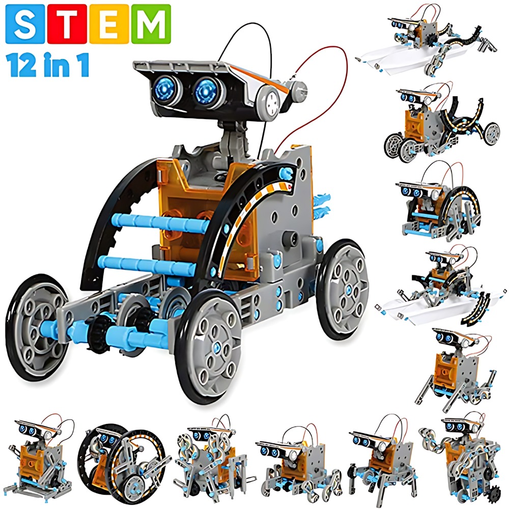 Solar-Roboter-Bausteine, 12-in – Science Robot Bewertung und Preis