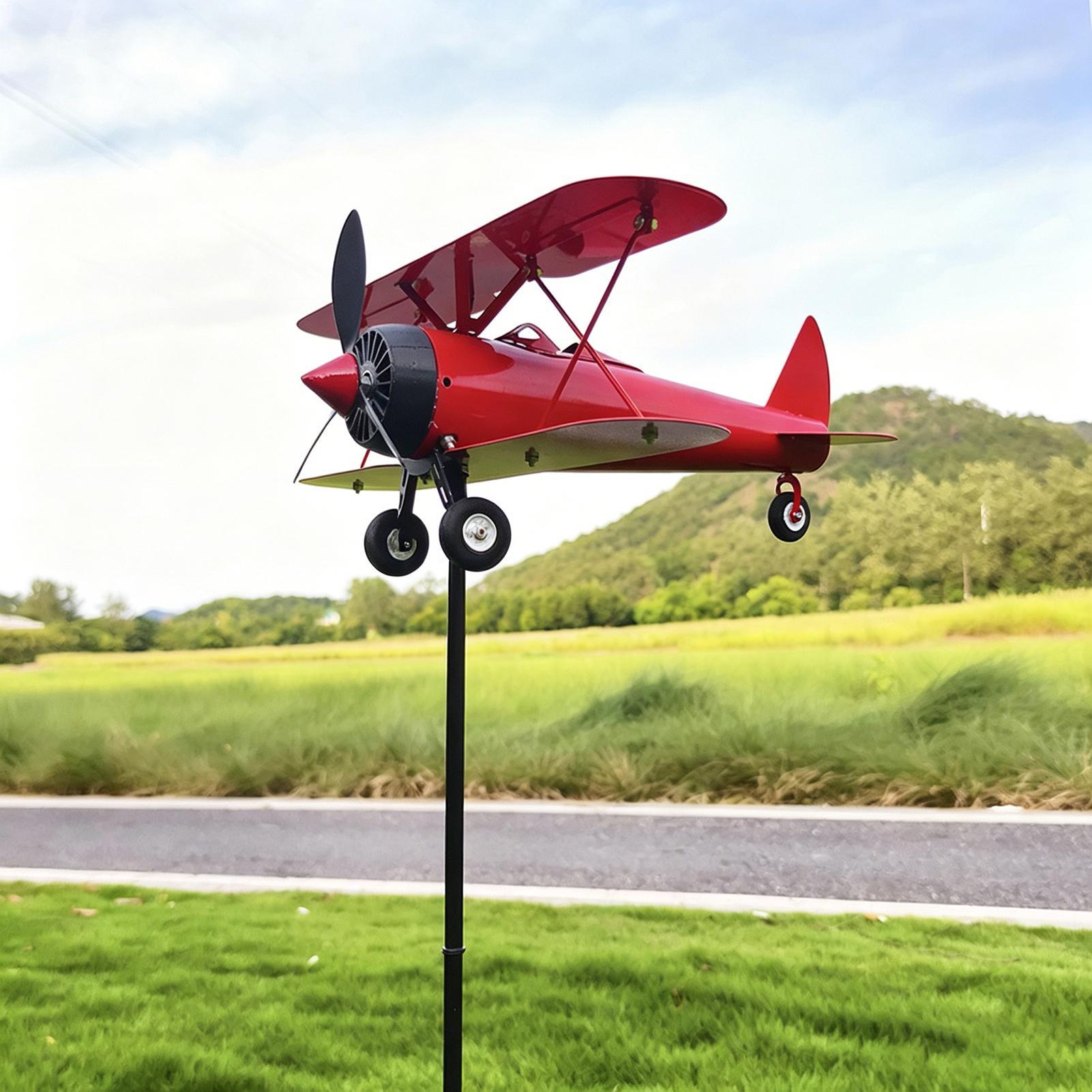 Flugzeug-Wetterfahne aus Metal – Anemometer Wind Speed Bewertung und Preis