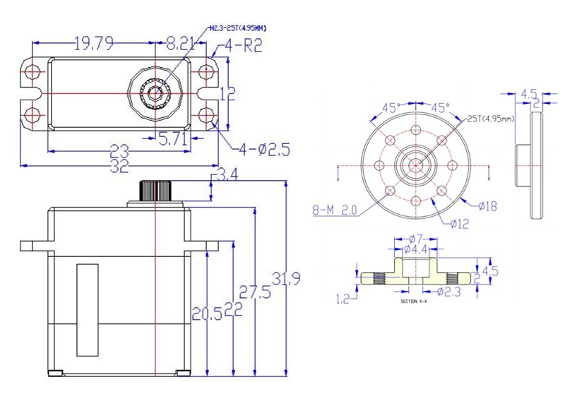 Feetech HLS3606M Konstantkraft – Robot Arm Motor Bewertung und Preis