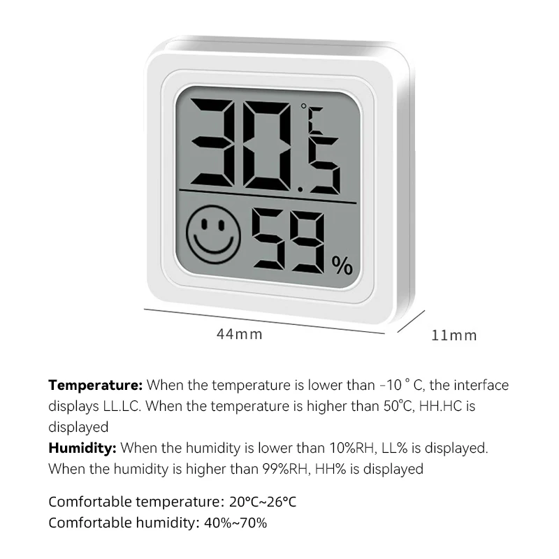 2025 Neues Mini-LCD-Digital-Th – Weather Station Indoor Bewertung und Preis