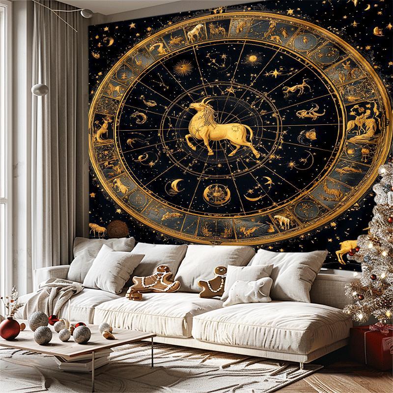 Eleganter Sternzeichen-Wandtep – Star Map Poster Bewertung und Preis