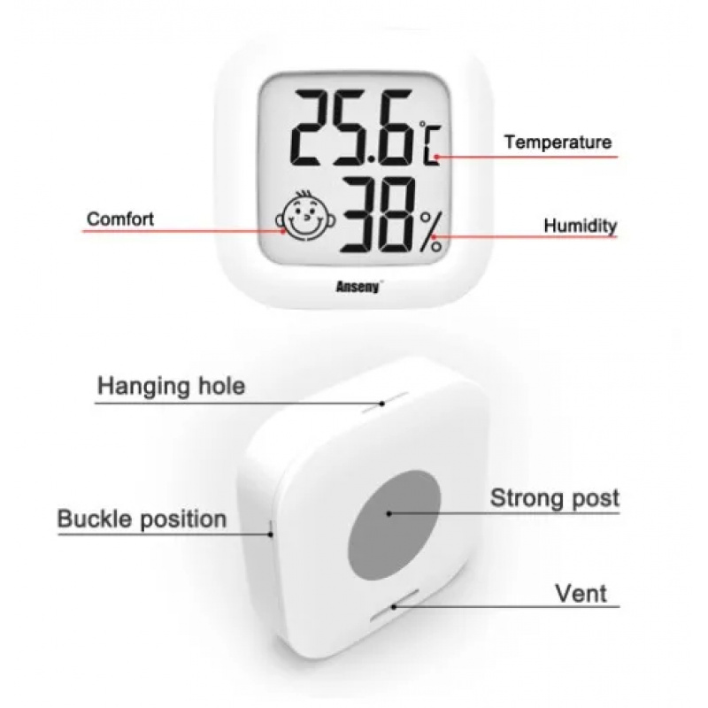 LCD-Digital-Thermometer-Hygrom – Weather Station Indoor Bewertung und Preis