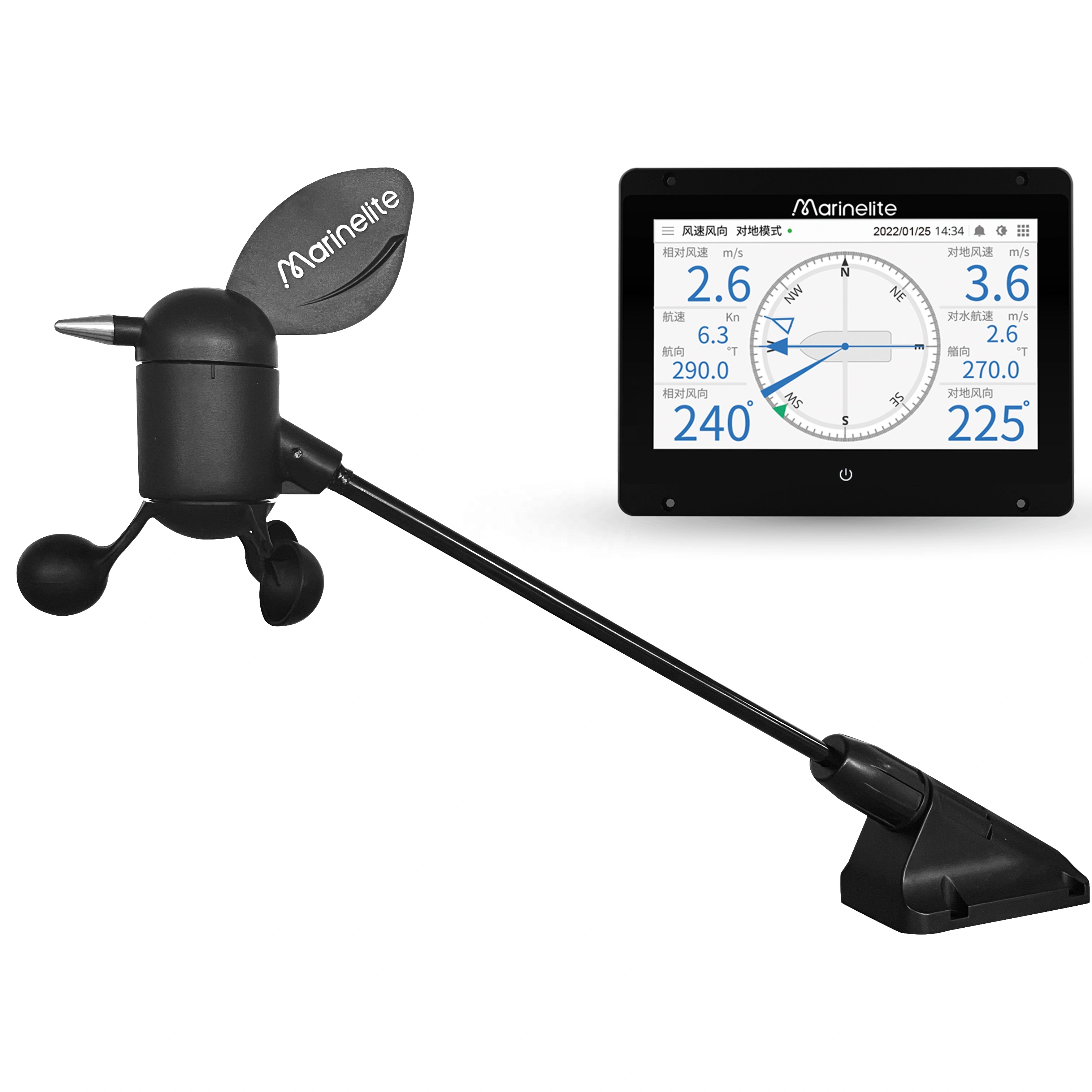 RS485 Ausgang Boots-Anemometer – Anemometer Wind Speed Bewertung und Preis