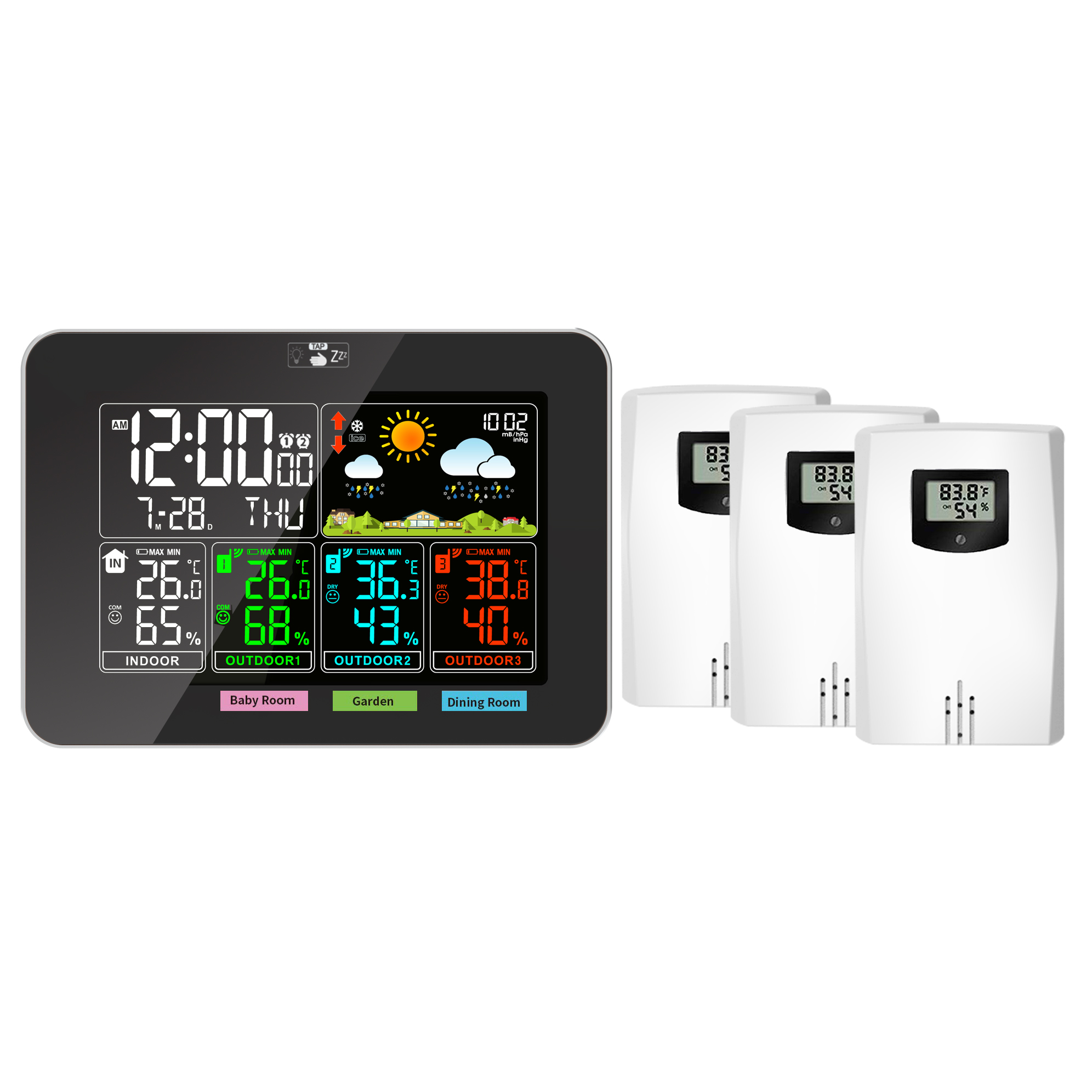 Wetterstationen Kabellos Innen – Weather Station Indoor Bewertung und Preis