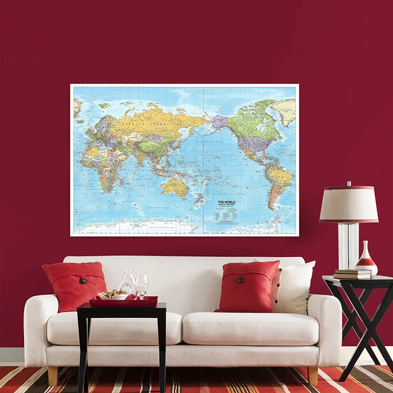 Weltkarte 2012, Stoff, großes  – Star Map Poster Bewertung und Preis