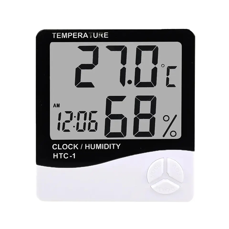 Digitales LCD-Thermometer und  – Weather Station Indoor Bewertung und Preis