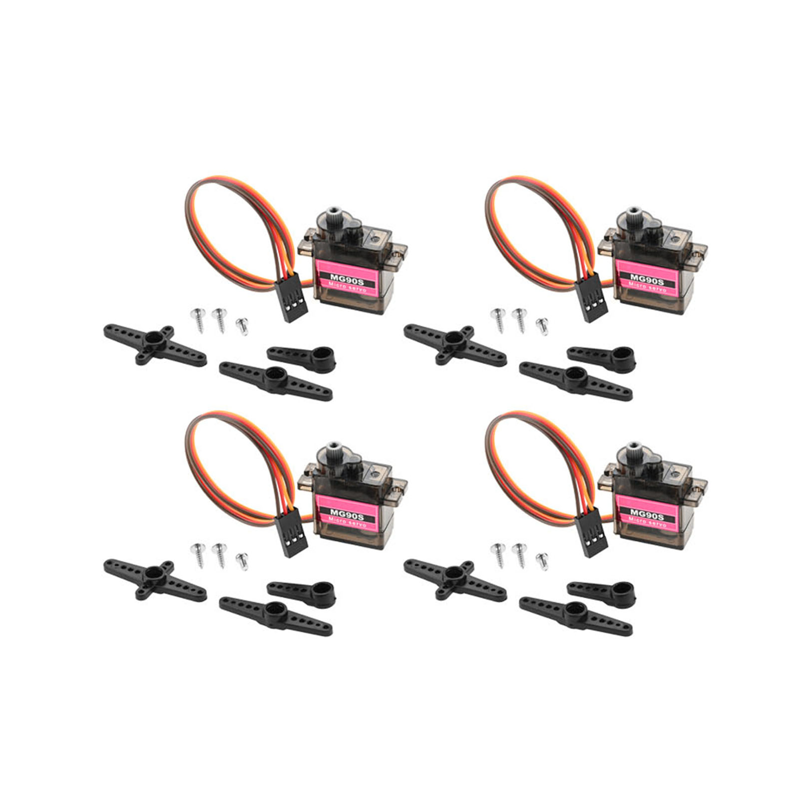 4 Stück Micro Servo Metallgetr – Robot Arm Motor Bewertung und Preis