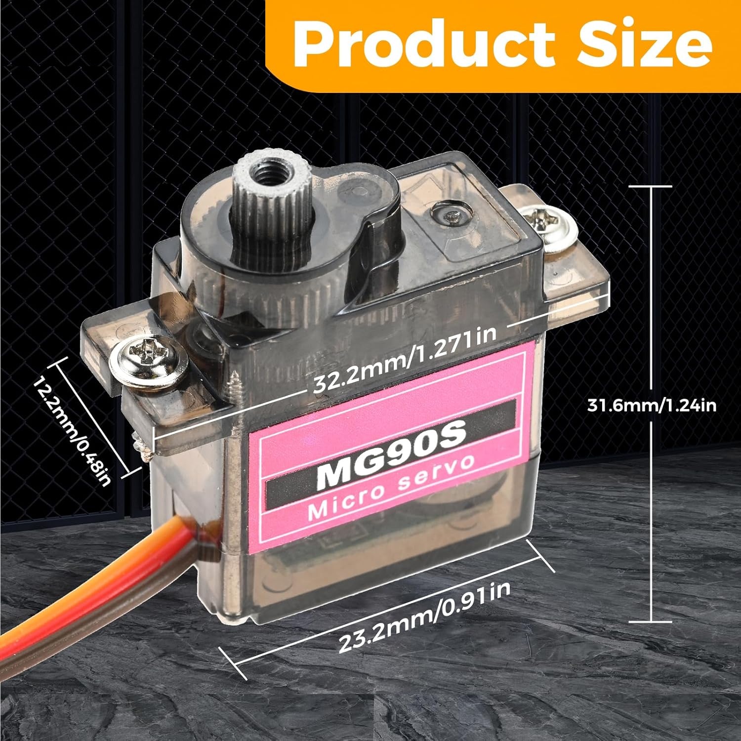 4 Stück Micro Servo Metallgetr – Robot Arm Motor Bewertung und Preis