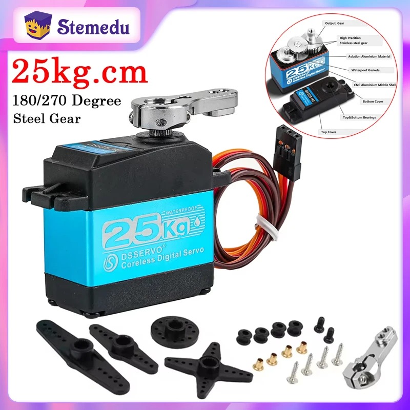DS3225 Pro 25 kg Coreless Digi – Robot Arm Motor Bewertung und Preis