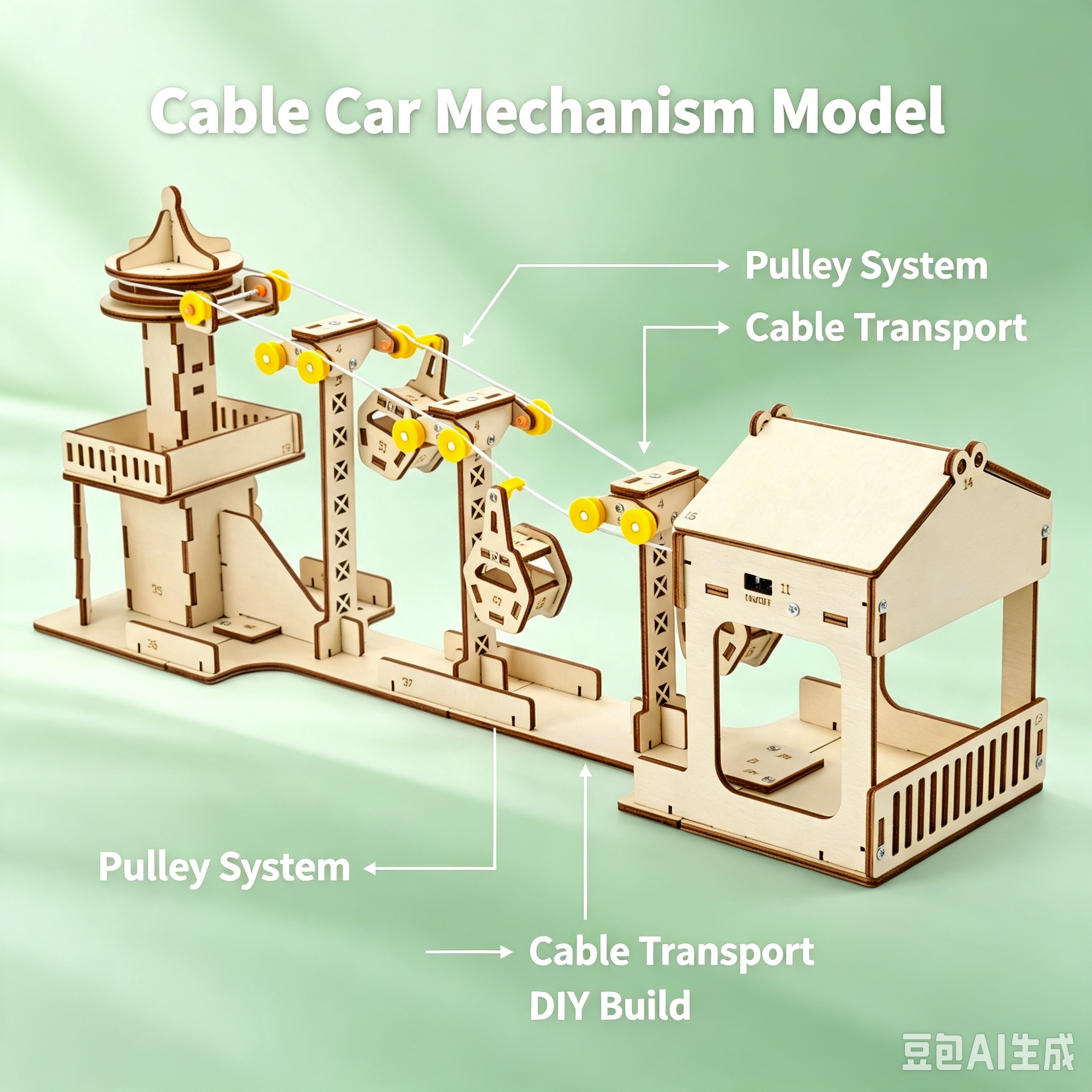 DIY-Seilbahnen-Modellbausatz,  – Science And Invention Bewertung und Preis