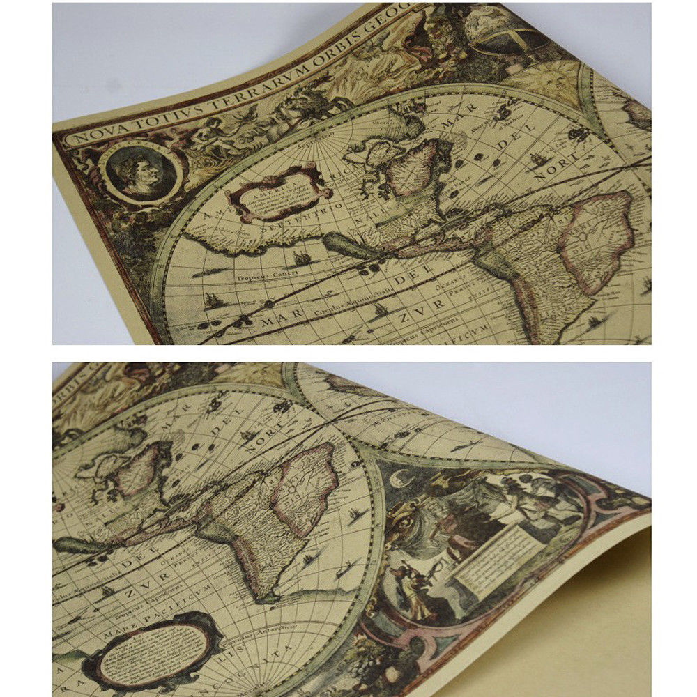 Retro Weltkarte Nautische Ozea – Star Map Poster Bewertung und Preis
