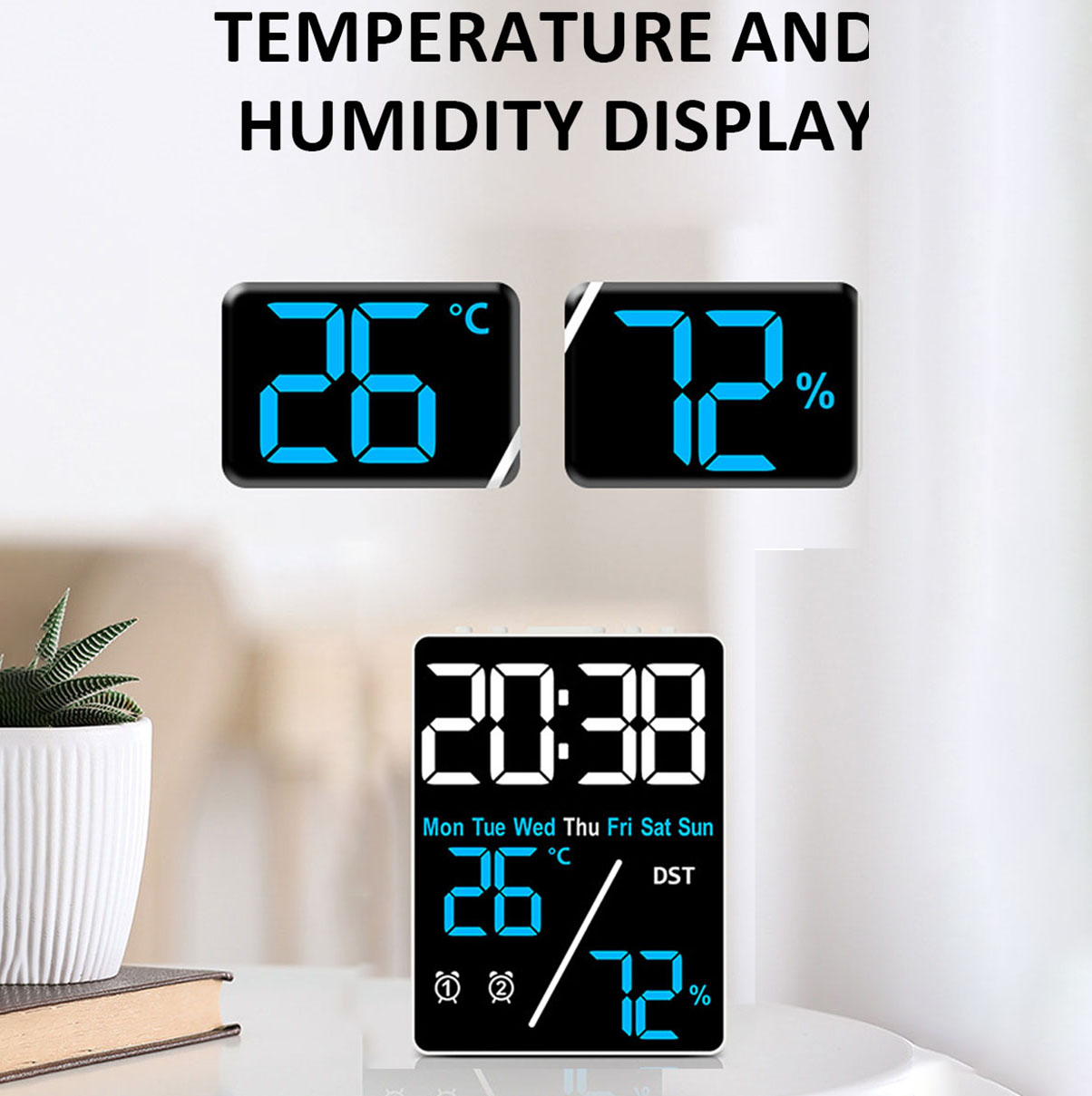 Multifunktionaler digitaler We – Weather Station Indoor Bewertung und Preis