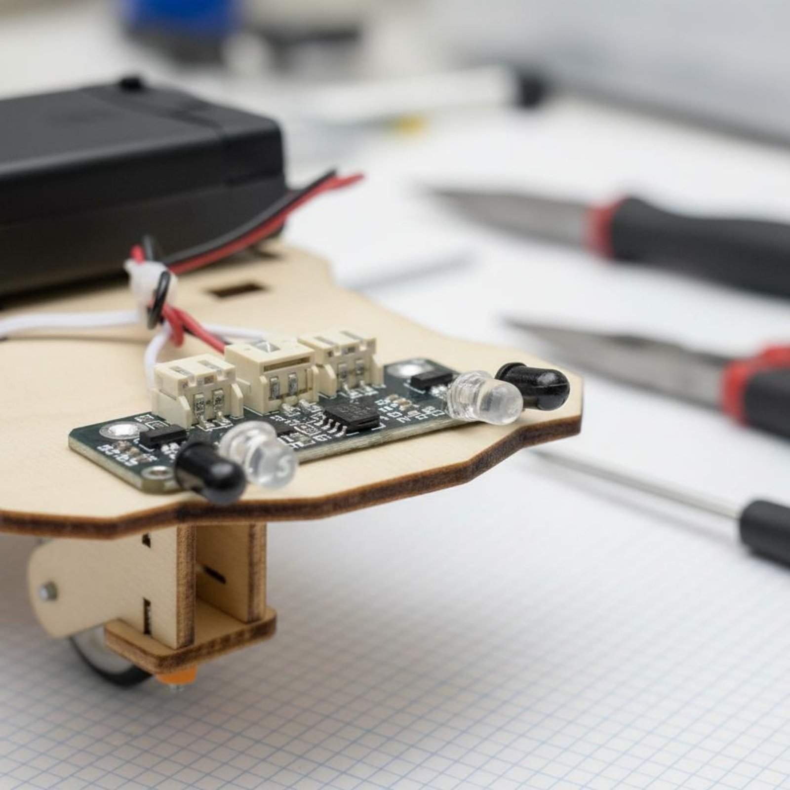 Holz-Bausatz für Intelligentes – Science Robot Bewertung und Preis